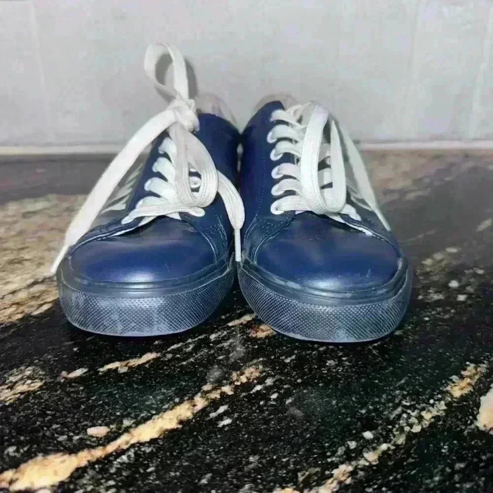 Tommy Hilfiger Sneakers for Woman. Size 6, Blue & White - Picture 3 of 12